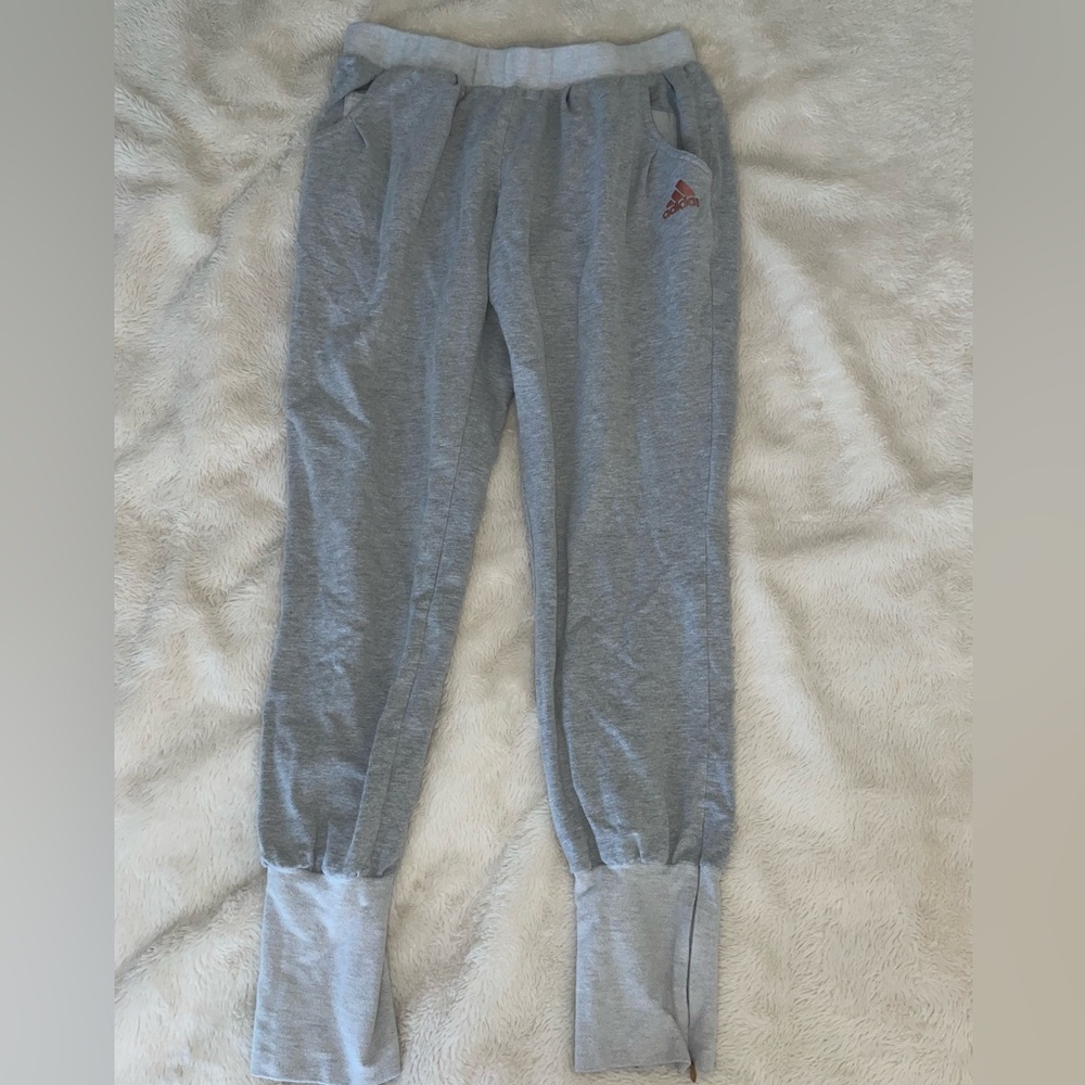 Adidas grey sweatpants
